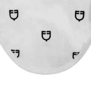 Czapka przeciw owadom dla konia multilogo w technice white line edycja Equestro image-3