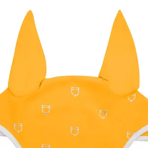 Czapka przeciwko muchom dla konia w edycji white line Equestro image-1