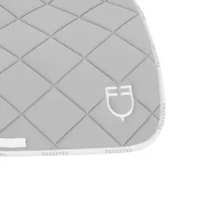 Technical fabric jumping saddle pad with logo for horse Equestro image-4