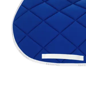 Technical fabric jumping saddle pad with logo for horse Equestro image-3