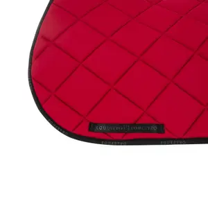 Technical fabric jumping saddle pad with logo for horse Equestro image-3