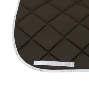 Tapis de dressage pour cheval en tissu technique avec logo Equestro image-3