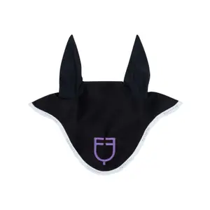 Short beanie with multicoloured logo Equestro image-0