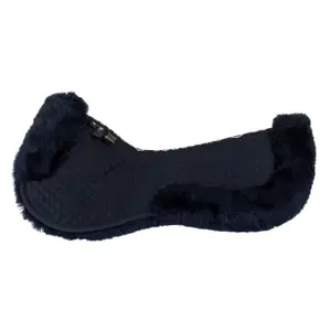 Almofada para cavalo em algodão com pele de ovelha Equestro image-1