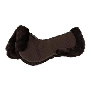 eth09112-brown-brown-cotton-horse-saddle-pad-with-sheepskin-equestro-brown-brown-one-size