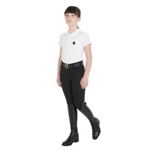 Mid grip riding Trousers for children Equestro Amani image-2