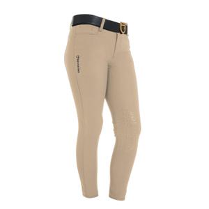 Children's mid grip riding Trousers Equestro Amani image-1