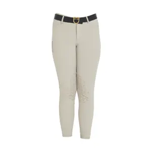 Pantaloni da equitazione mid grip per bambini Equestro Amani image-0