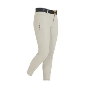 Pantaloni da equitazione mid grip per bambini Equestro Amani image-1
