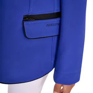 Kurtka konkursowa dziewczęca Equestro Tecno Stretch image-2