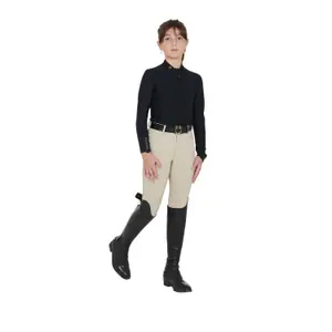 Długie rękawy polo dla dziewczynki Equestro image-1