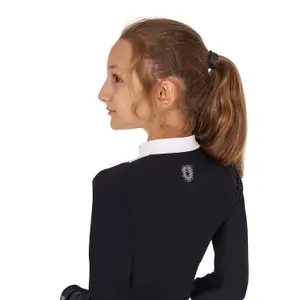 Długi rękaw polo konkursowe dla dziewczynki Equestro image-2