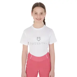 T-Shirt Equestro Glitter Lettering image-0