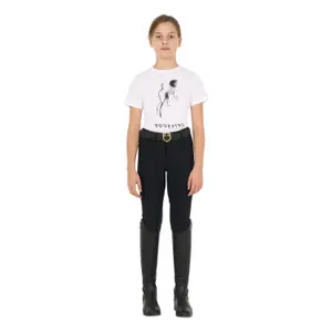 Katoenen meisjes-T-shirt Equestro Moon Riding image-2