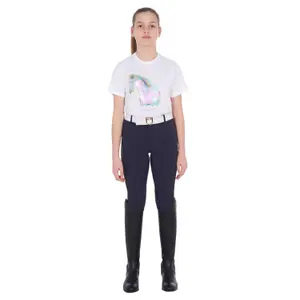 Katoenen meisjes-T-shirt Equestro Interference Horse image-1