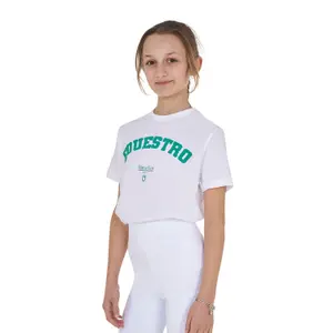 T-shirt από βαμβάκι για κορίτσι Equestro Horse Club image-1