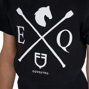 Katoenen meisjes-T-shirt Equestro image-2