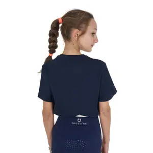 Katoenen meisjes-T-shirt Equestro image-1
