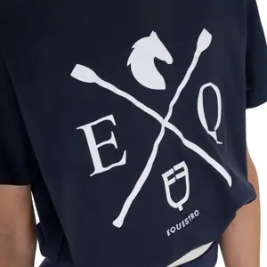 Katoenen meisjes-T-shirt Equestro image-2