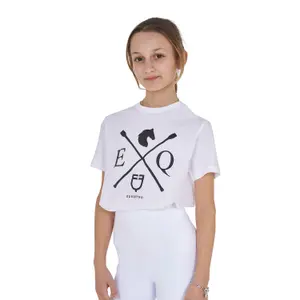 Bawełniany T-shirt dla dziewczynki Equestro image-2