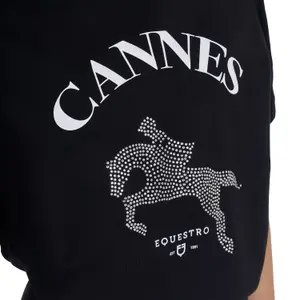 Katoenen meisjes-T-shirt Equestro Cannes image-2