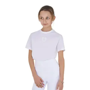 Katoenen meisjes-T-shirt Equestro Institutional image-1