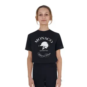 Τ-shirt βαμβακερό για κορίτσι Equestro Monaco image-0