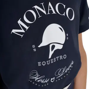 Τ-shirt βαμβακερό για κορίτσι Equestro Monaco image-2