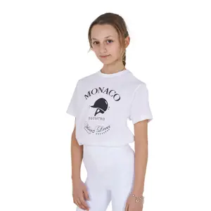 Τ-shirt βαμβακερό για κορίτσι Equestro Monaco image-1