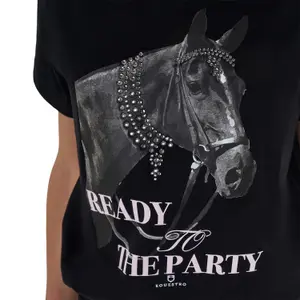 Τ-shirt βαμβακερό για κορίτσι Equestro Ready To The Party image-2