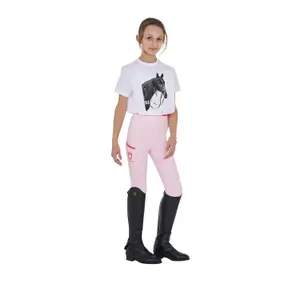 Τ-shirt βαμβακερό για κορίτσι Equestro Ready To The Party image-1
