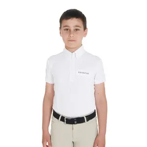 Kinder Zip-Polo für Wettbewerbe Equestro image-0