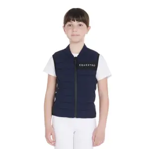 Girls' sleeveless technical puffer jacket Equestro