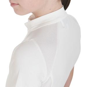 Polo de equitação de treino para rapariga Equestro Technical image-2