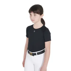 Camisola técnica de equitação para meninas Equestro image-3