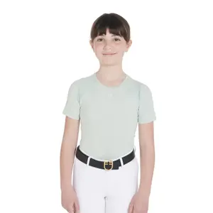 Technical riding top for girls Equestro image-0