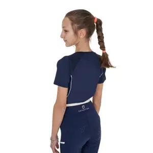 Camisola técnica para rapariga Equestro image-1