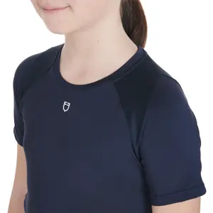 Camisola técnica de equitação para meninas Equestro image-4