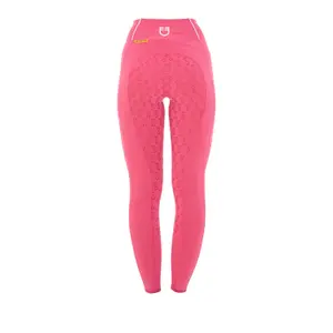 Women's full grip riding leggings Equestro Classic image-2