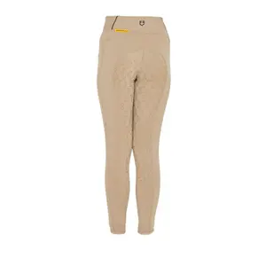 Legging de equitação full grip para rapariga Equestro SS22 image-3