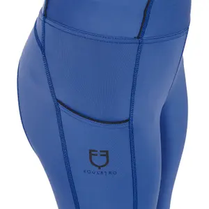 Legging de equitação full grip para rapariga Equestro SS22 image-6