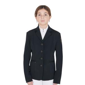 Veste de concours à quatre boutons fille Equestro image-1
