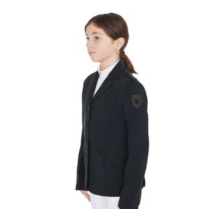 Veste de concours à quatre boutons fille Equestro image-4