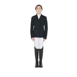 Veste de concours à quatre boutons fille Equestro image-0