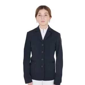 Veste de concours à quatre boutons fille Equestro image-1