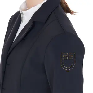 Veste de concours à quatre boutons fille Equestro image-4