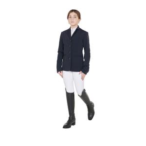 Veste de concours à quatre boutons fille Equestro image-2