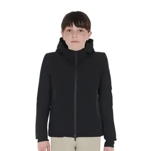 Waterproof riding jacket for children Equestro Basic image-0