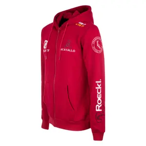 Huvtröja för ridning med flera logotyper Equestro image-2