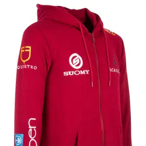 Huvtröja för ridning med flera logotyper Equestro image-6